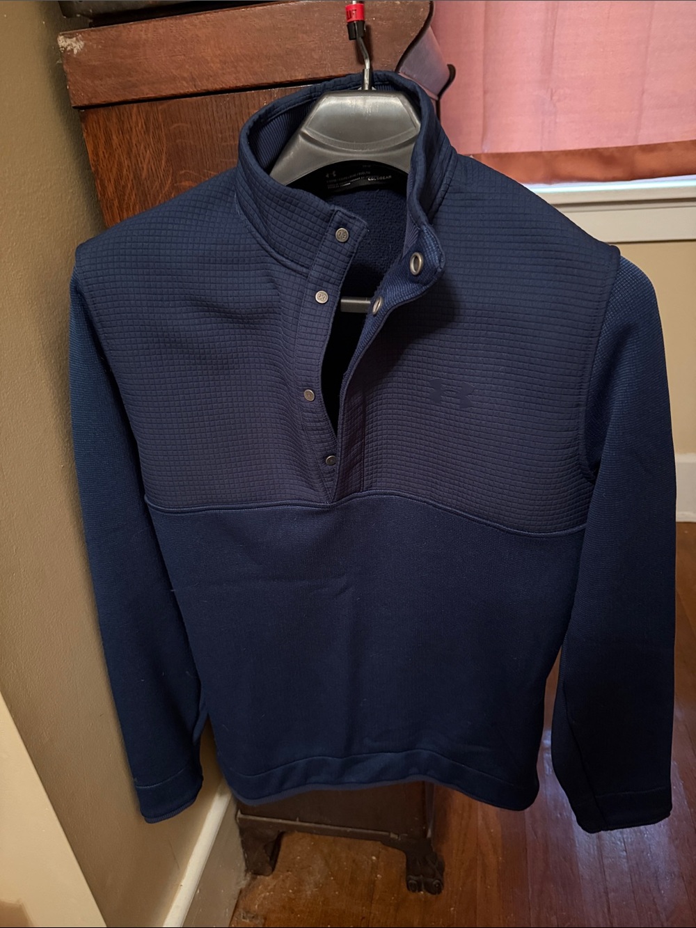 Under Armour Men's Navy Quarter-Zip Sweater